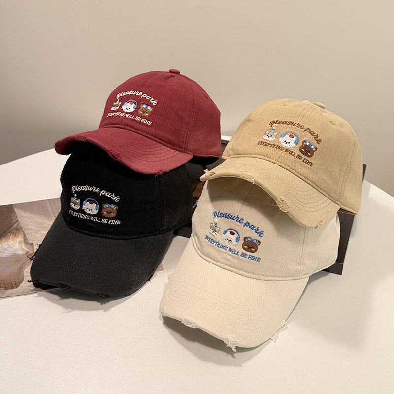 Unisex Embroidered Casual Cap Kalsten