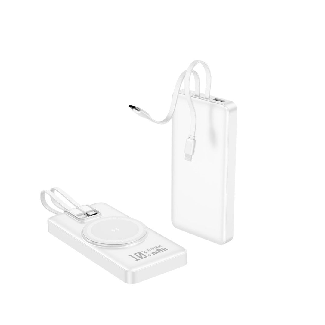 Portable power bank with inductive charging function and intelligent digital display Kalsten