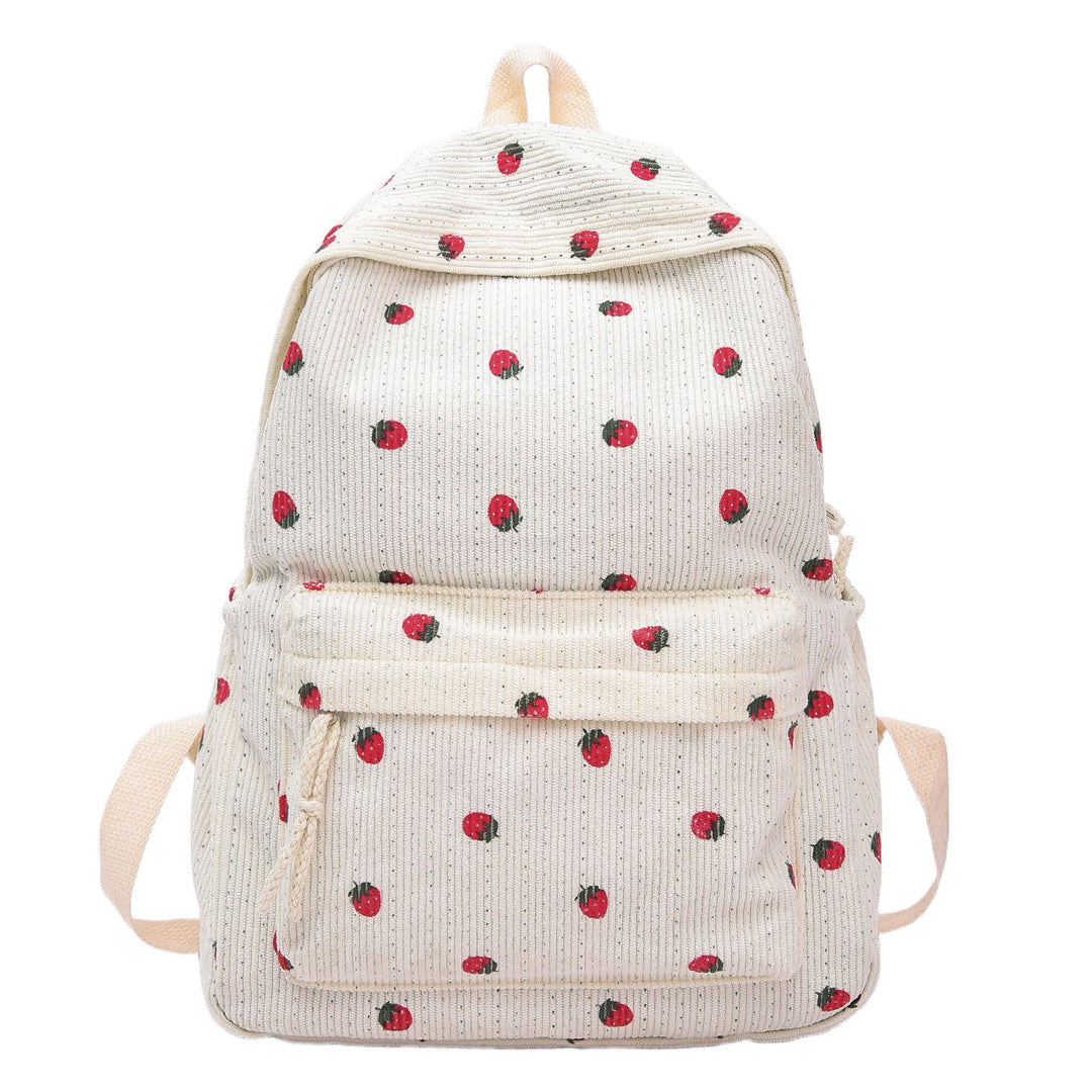 Backpack with Playful Fruit Pattern Kalsten
