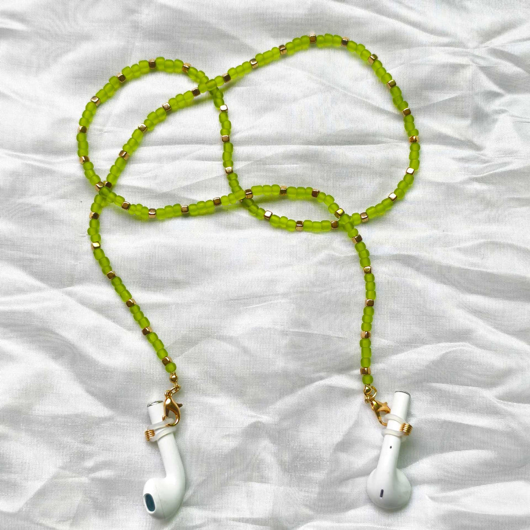 Fashionable Glasses Holder Chain Made of Colorful Beads Kalsten