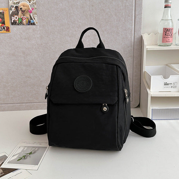 Compact Multi-Pocket School Backpack