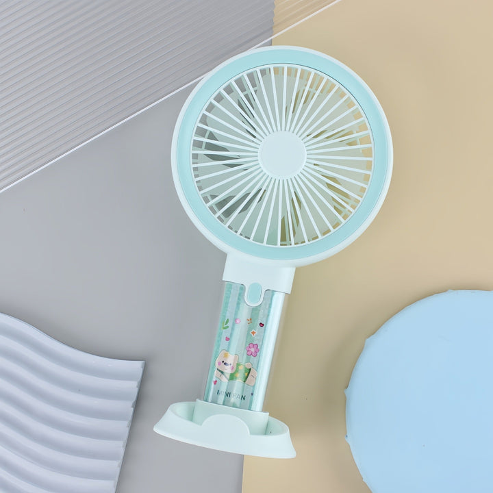 Women's Portable Handheld Fan with Spray Function and Ergonomic Design Kalsten