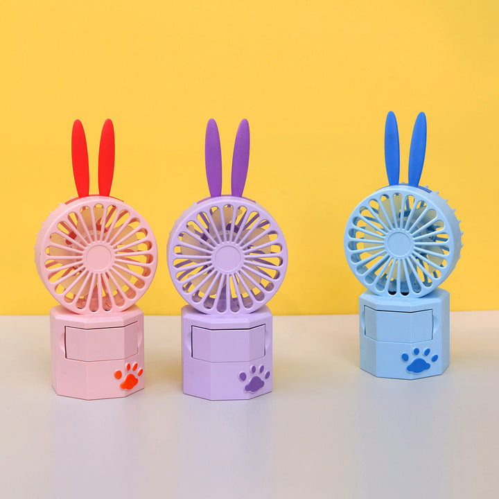 Unisex Portable Mini Fan with Animal Ears and USB Connection Kalsten