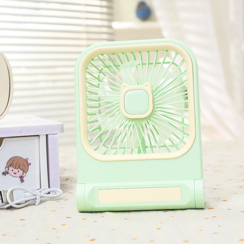 Women's portable mini fan with charming cat design Kalsten