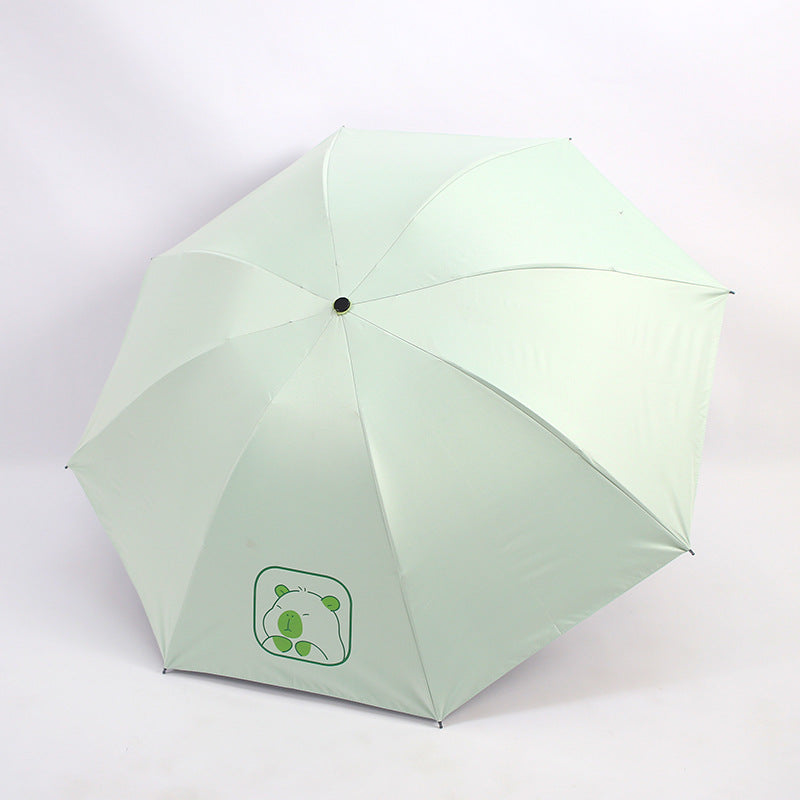 Ladies child-friendly umbrella with playful design Kalsten