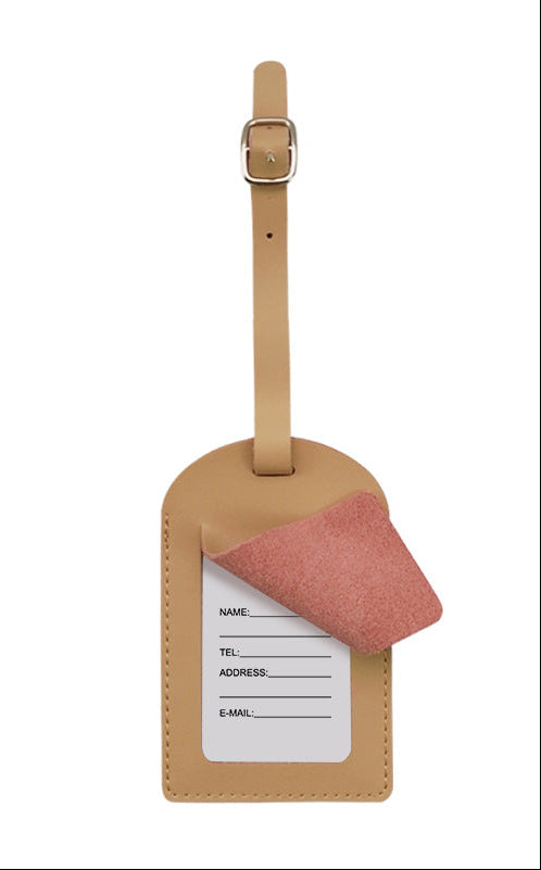 Genuine Leather Luggage Tag Kalsten