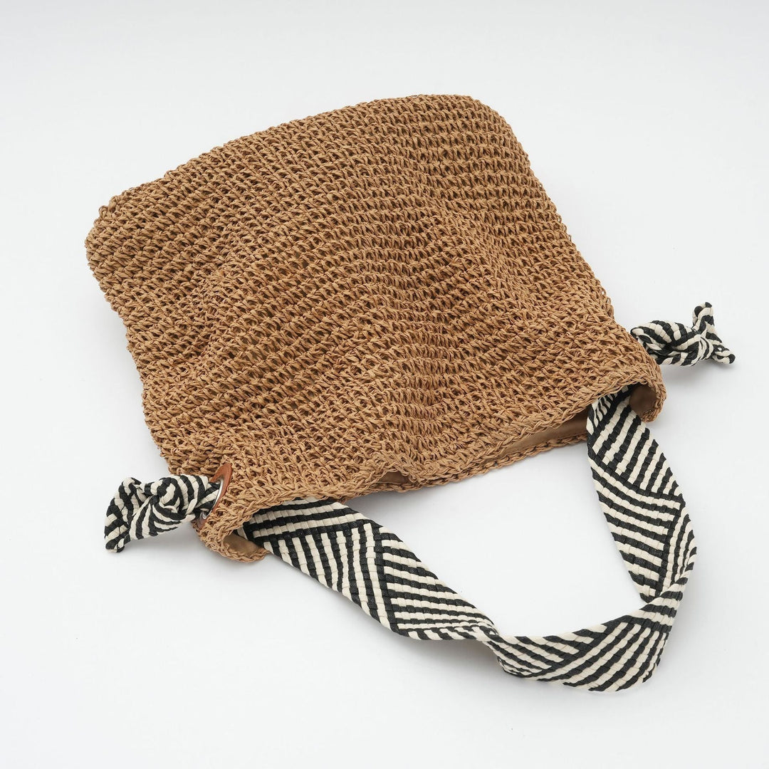 Handcrafted shoulder bag with unique weaving pattern Kalsten