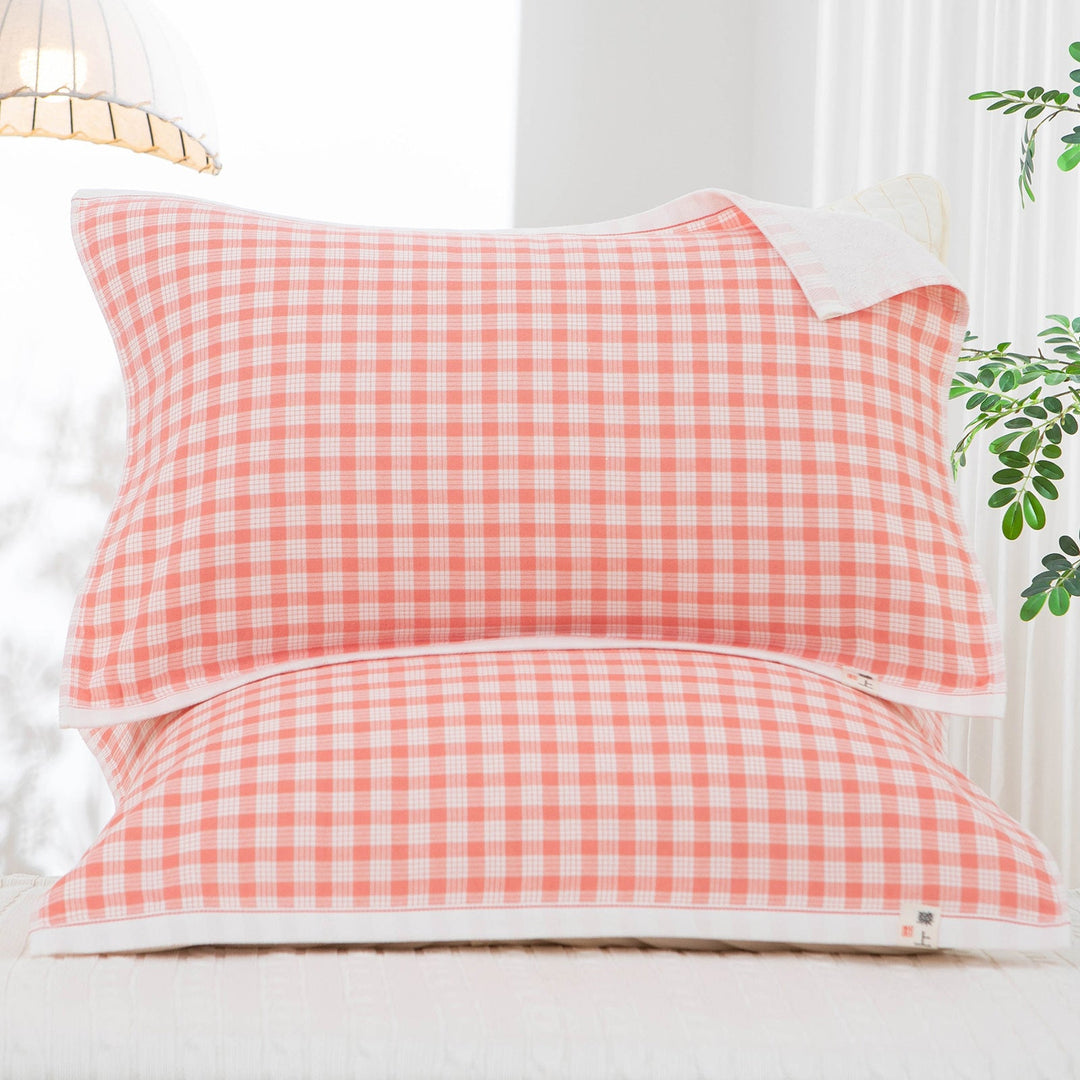 Women’s pillowcase in classic check design Kalsten