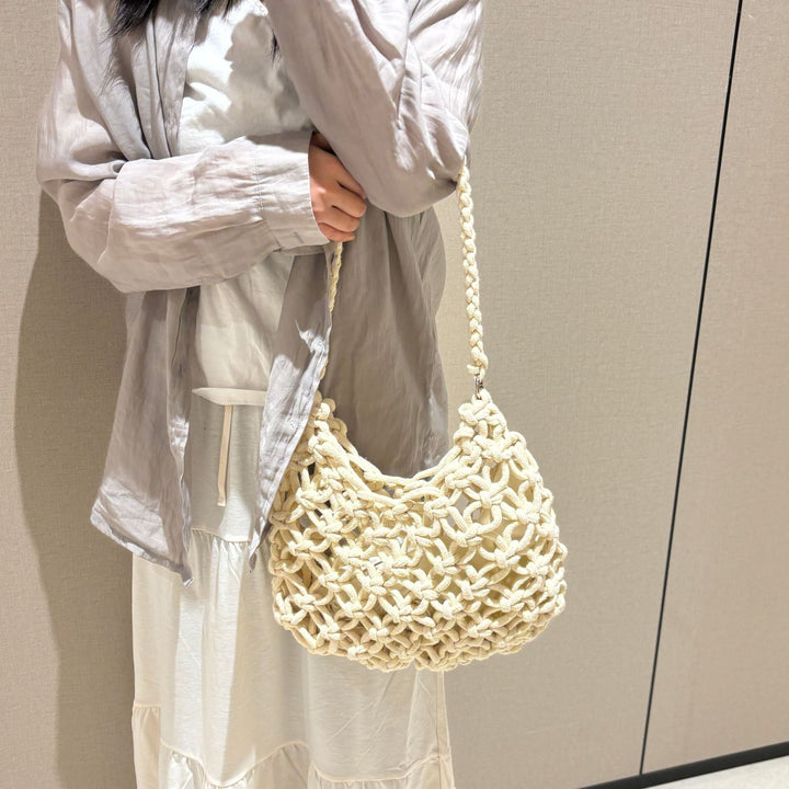 Fashionable Macrame Tote Bag Kalsten