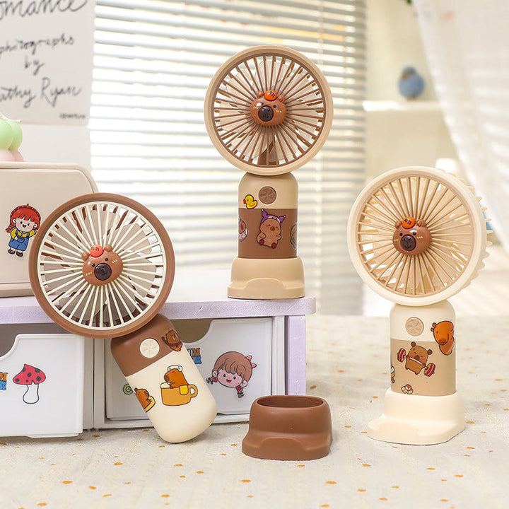 Portable hand fan with cute bear design Kalsten