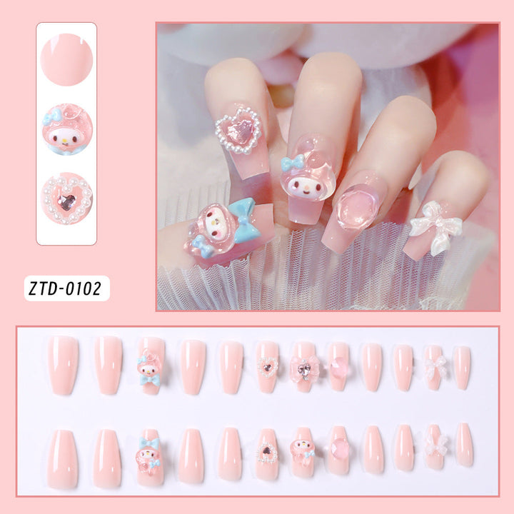 Decorative Themed Press-On Nail Set Kalsten