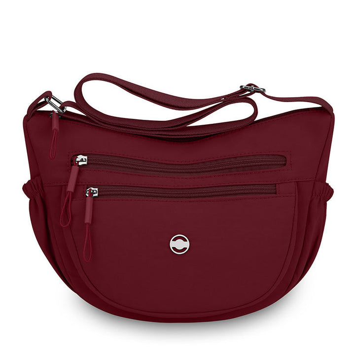Multi-Zip Crossbody Organizer Bag Kalsten