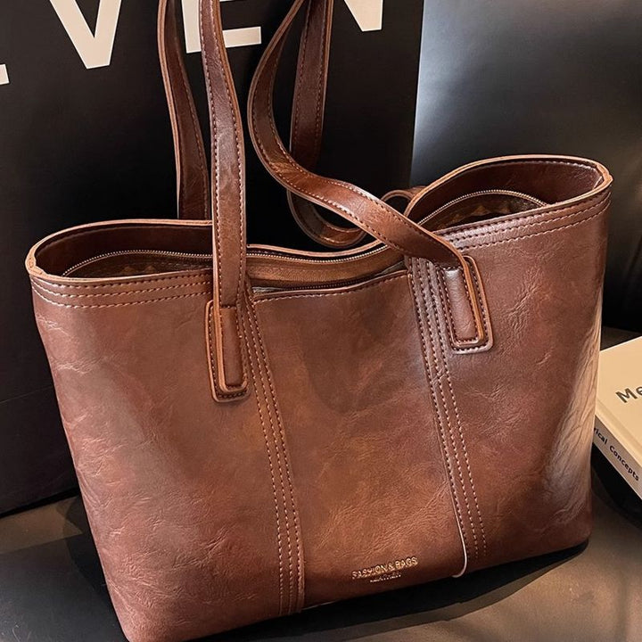 Classic Leather Tote Bag Kalsten