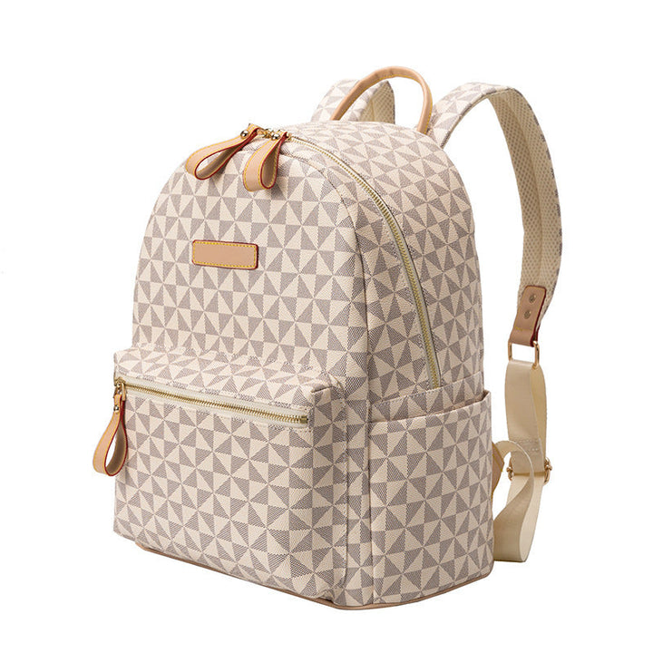 Fashionable backpack in geometric design Kalsten