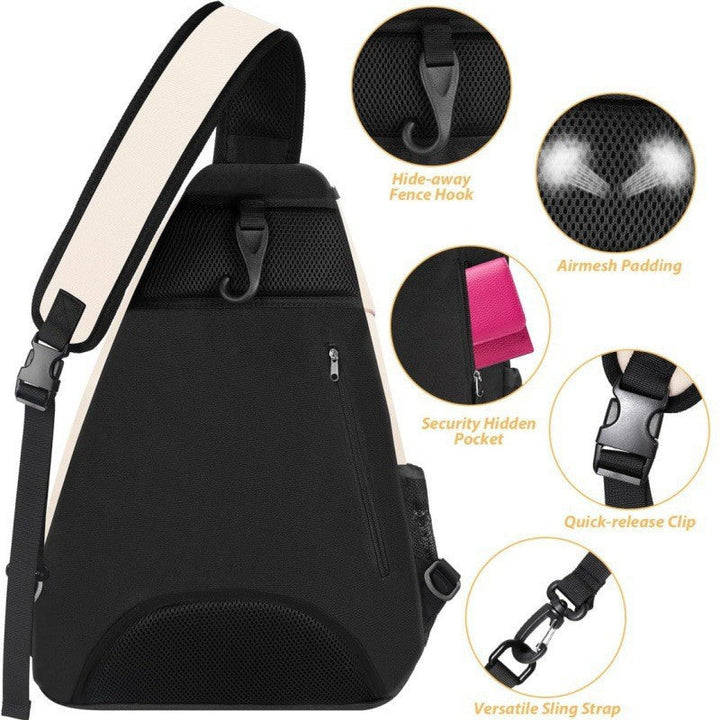Tennis backpack with special compartment for rackets and drink sleeve Kalsten