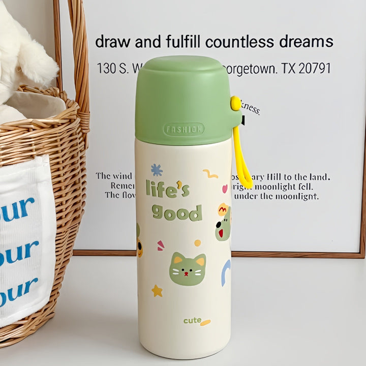 Women Insulated Water Bottle with Playful Design Kalsten