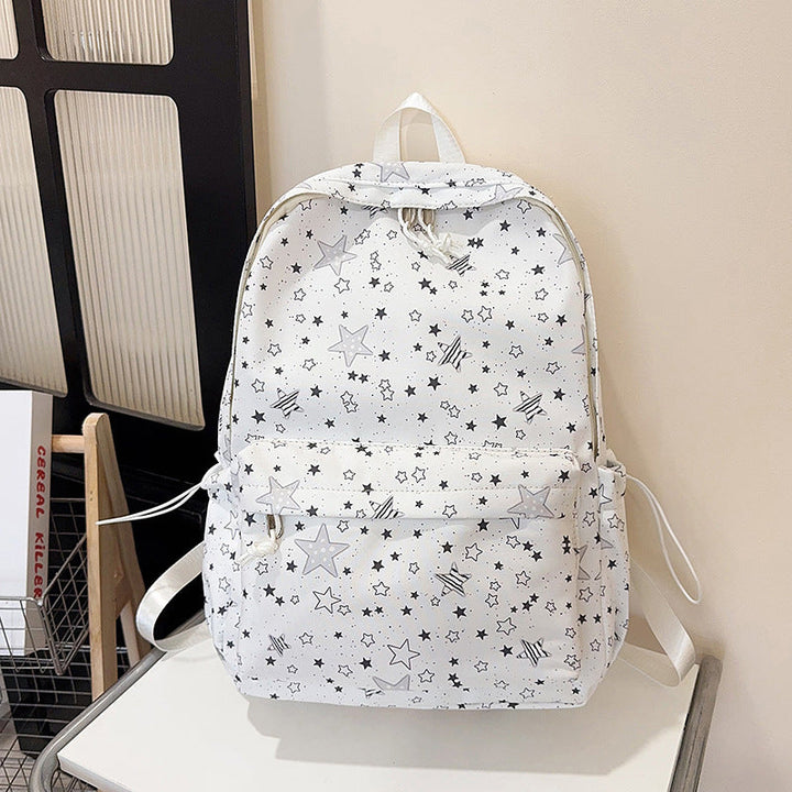 Star-Patterned Casual Daypack