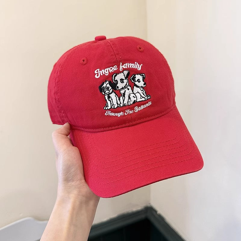 Women's Embroidered Pet-Themed Baseball Cap Kalsten