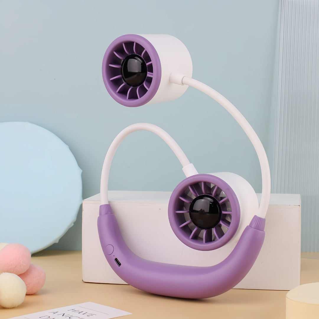 Portable Neck Fan with Flexible Speed Control Kalsten