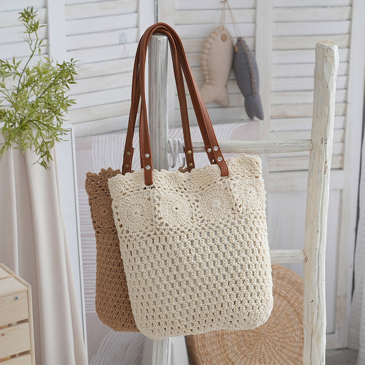 Handwoven bast bag Kalsten