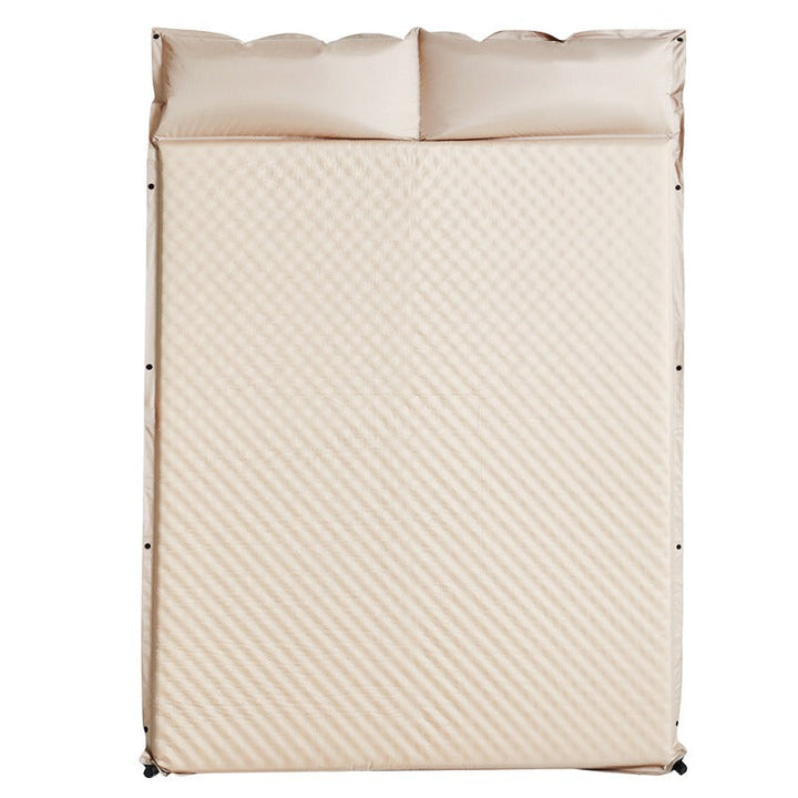 outdoor foldable camping and picnic mat with inflatable cushioned edge and waterproof base Kalsten