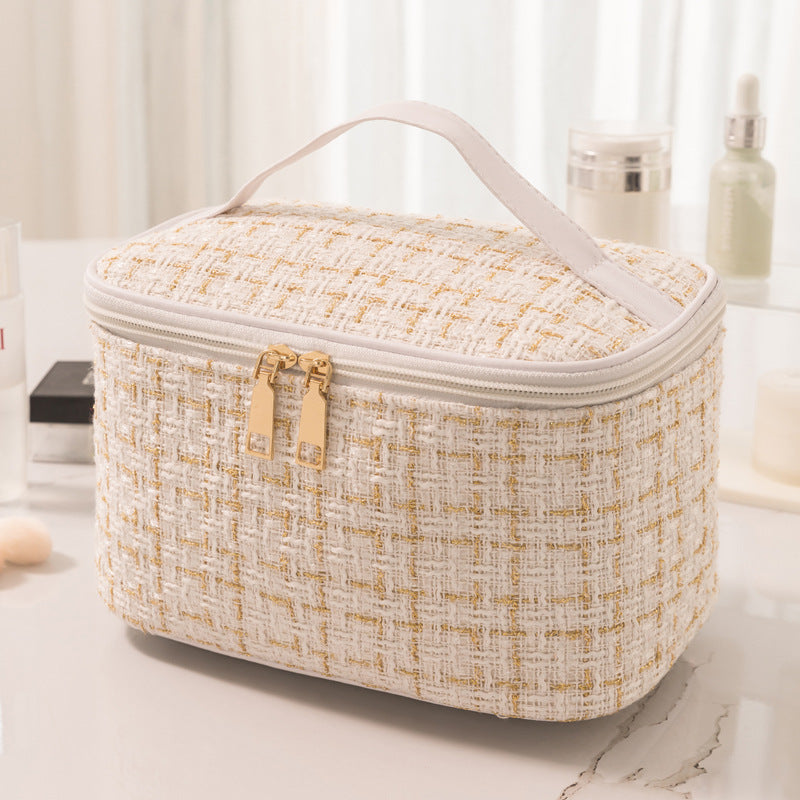 Stylish Quilted Cosmetic Case Kalsten