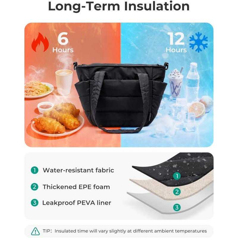 Multifunctional bag with insulated compartment Kalsten