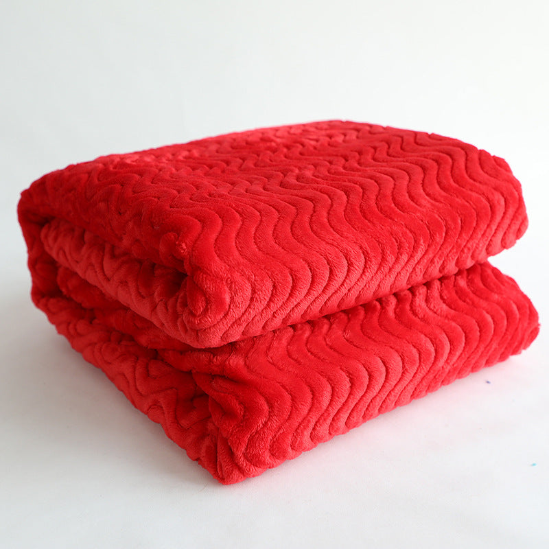 luxurious wave structure cuddle blanket Kalsten