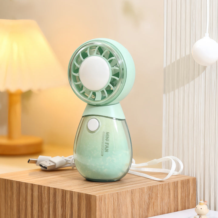 Ladies Portable Hand Fan with Playful Design Kalsten