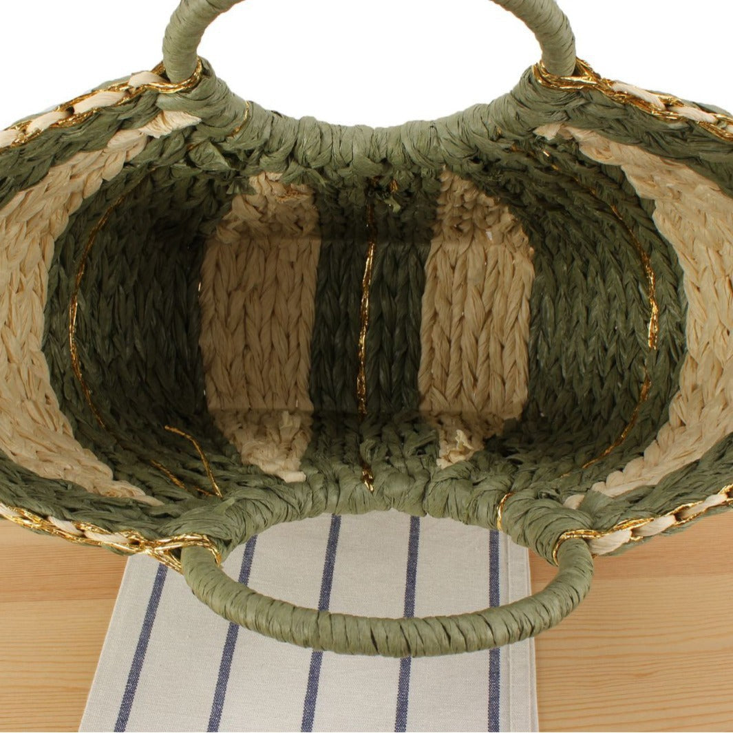 Elegant Woven Tote Bag with Extraordinary Design Kalsten