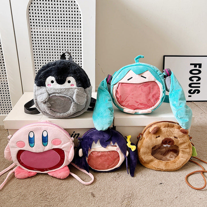 Plush Backpack in Penguin Design Kalsten