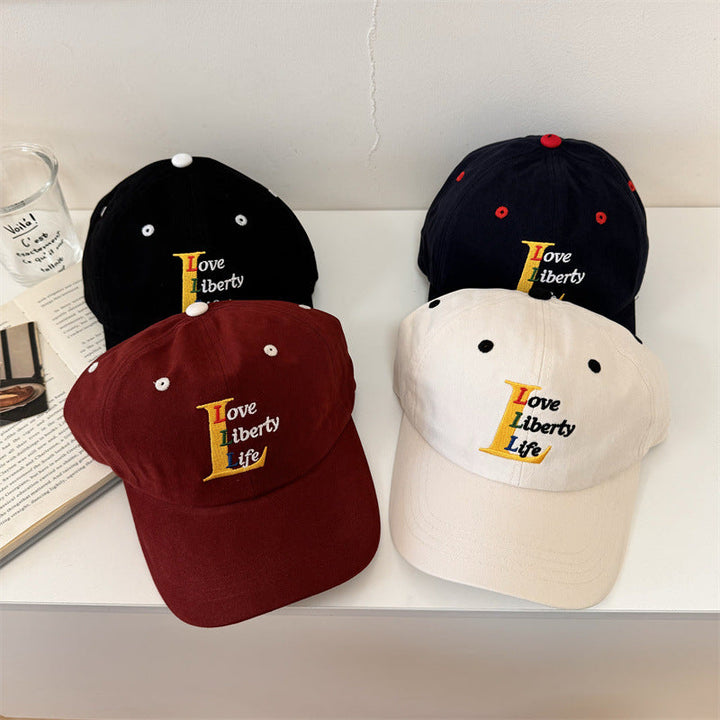Women's Cotton Adjustable Embroidered Baseball Cap Kalsten