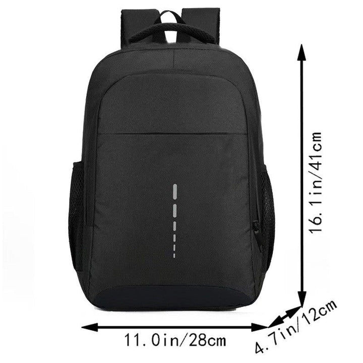 Ergonomic Backpack with Multiple Compartments and Reflective Elements Kalsten