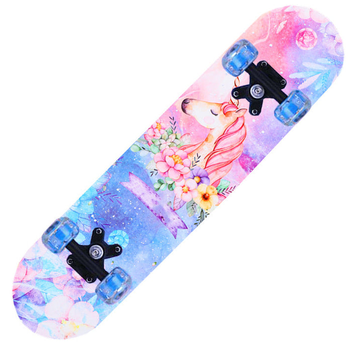Girls' Cartoon Character Mini Skateboard Kalsten