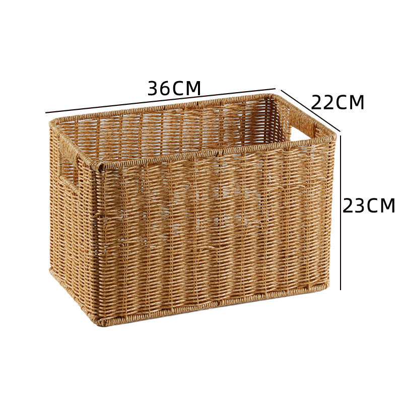 Rectangular Woven Storage Bin Kalsten