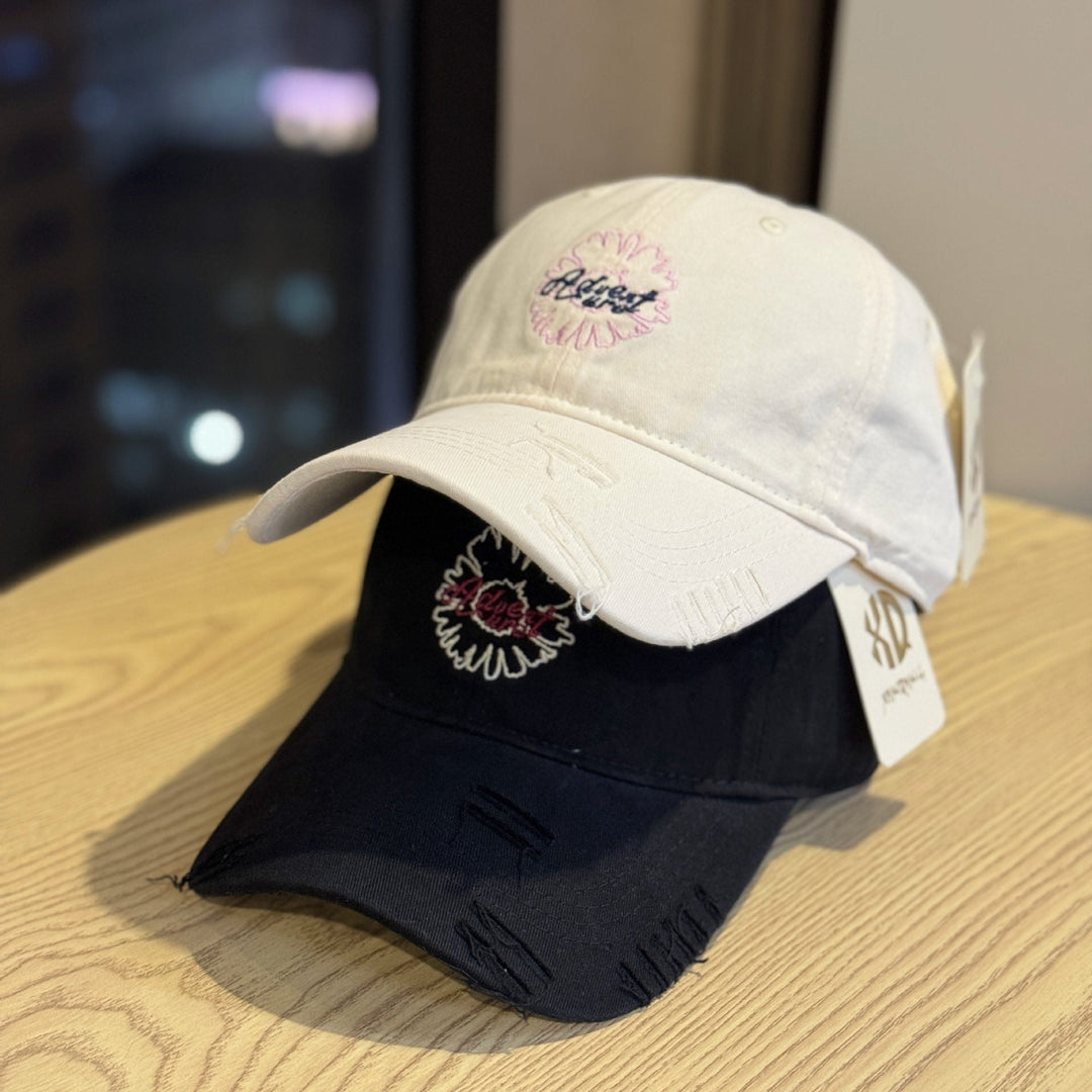 Unisex Embroidered Flower Design Baseball Cap Kalsten