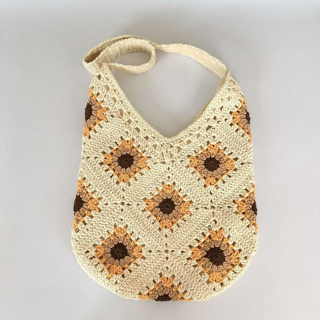 Fashionable crochet shoulder bag Kalsten