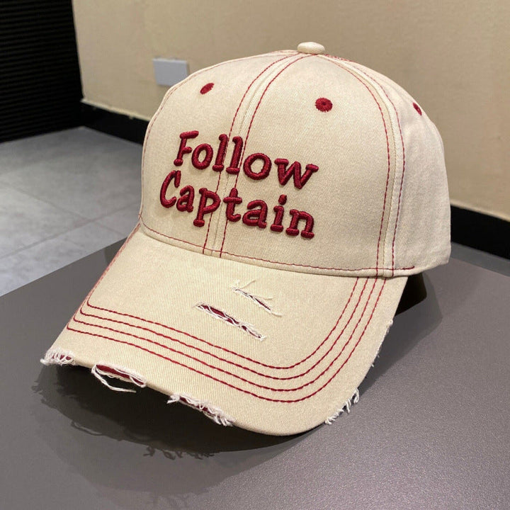 Men's Distressed Vintage Baseball Cap Kalsten