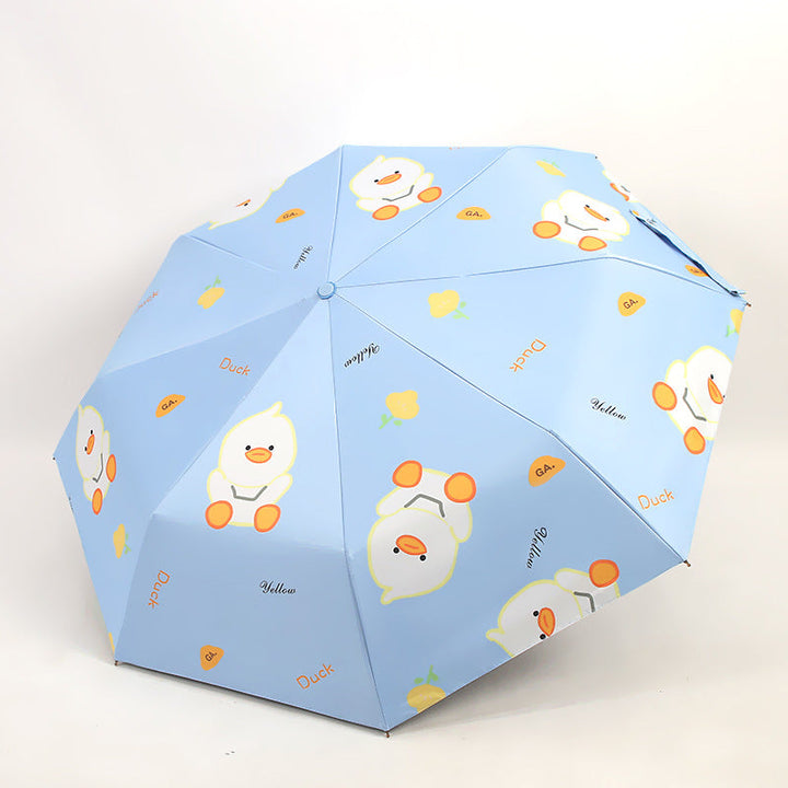 Women's Foldable Umbrella with Cute Design Kalsten
