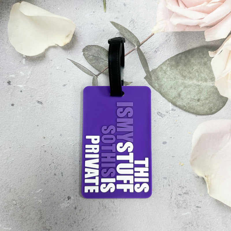 Adventure-Themed Luggage Tag Kalsten