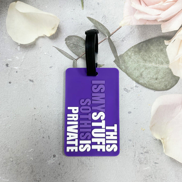 Adventure-Themed Luggage Tag Kalsten