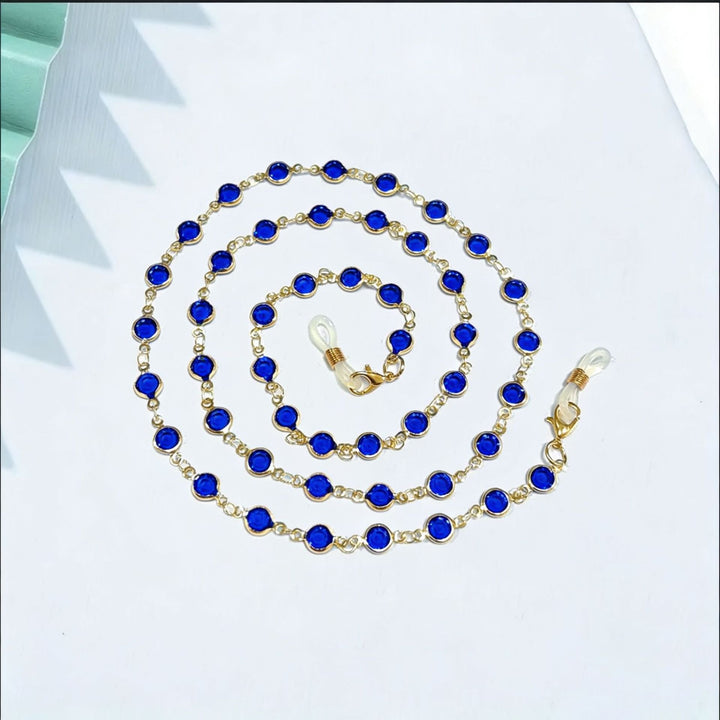 Elegant Beaded Eyewear Chain Kalsten