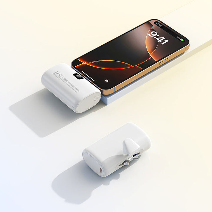 Portable power bank with integrated charger Kalsten
