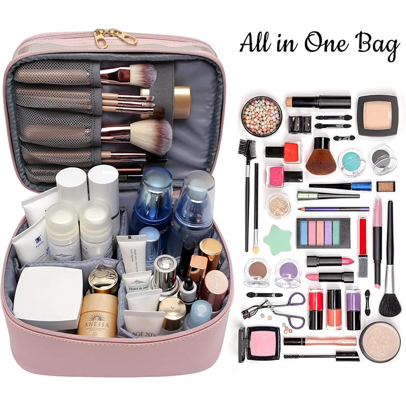 Cosmetic Organizer with Double Compartment Kalsten