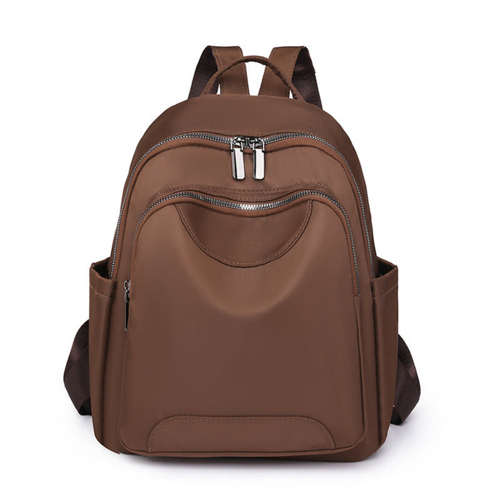 Sleek Minimalist Zip-Front Backpack Kalsten