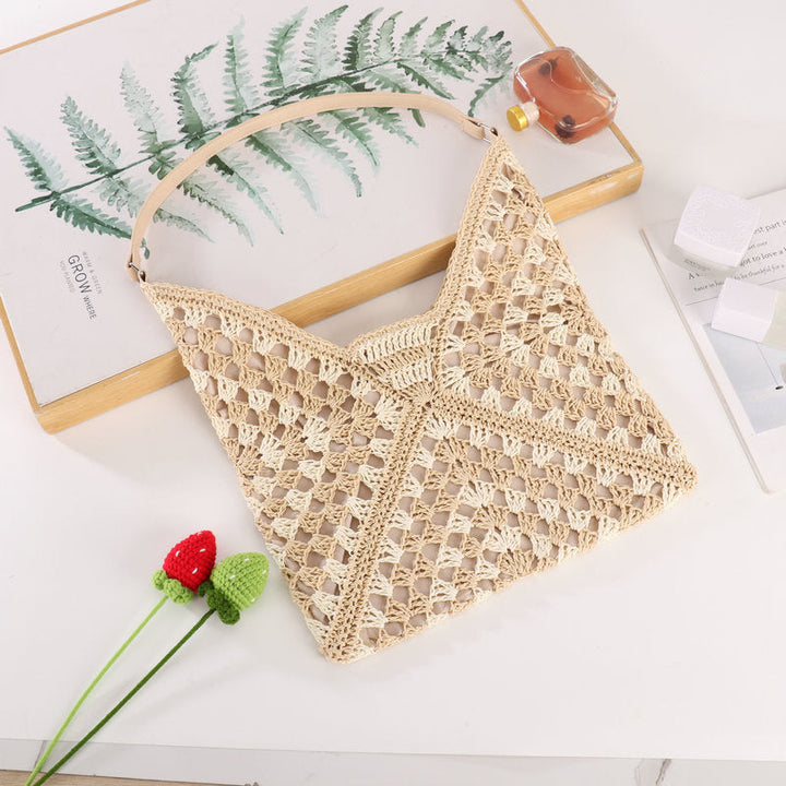 Hand-knotted Macrame Shoulder Bag Kalsten