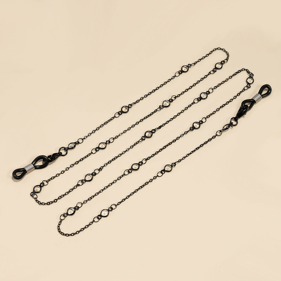 Elegant Rhinestone Glasses Chain kalsten