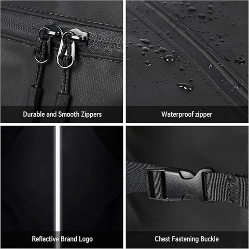 Motorcycle backpack with Reflective Safety Details Kalsten