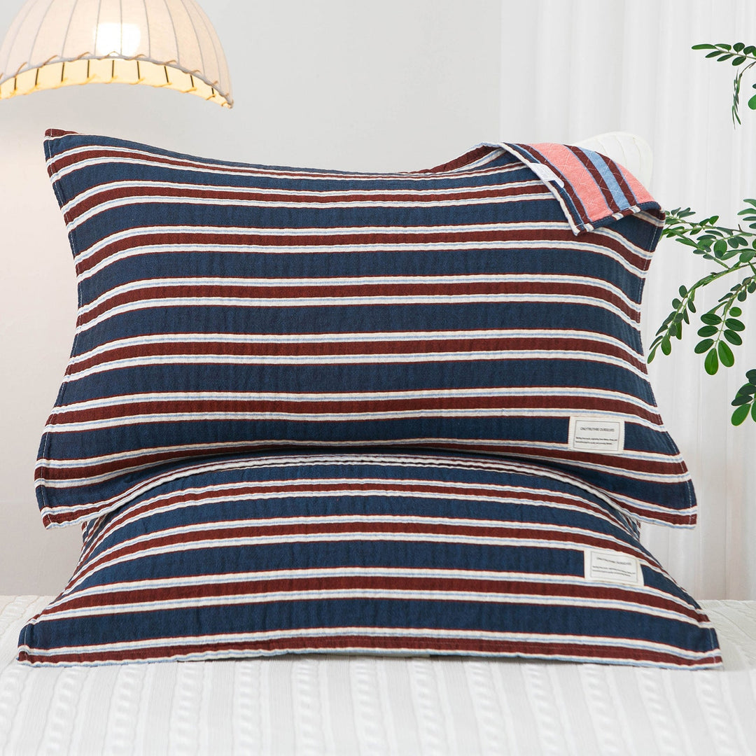 Ladies pillowcases with modern stripe pattern Kalsten