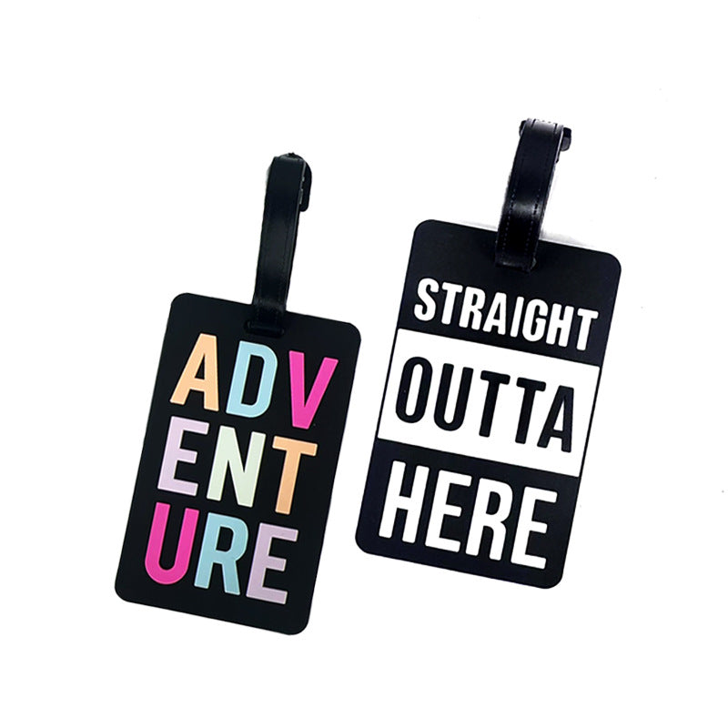 Inspirational Adventure Luggage Tag Kalsten